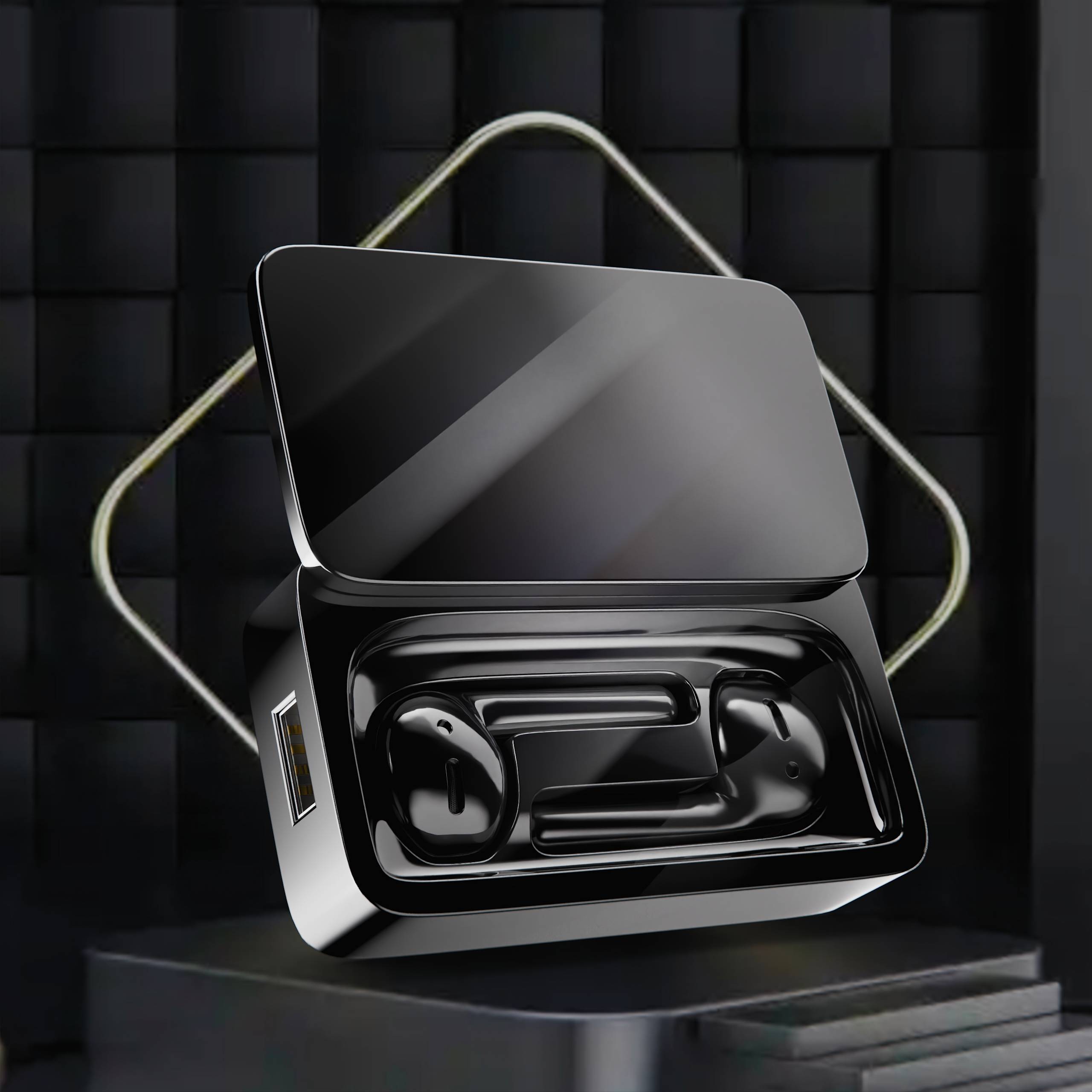 白色鮮明對比 電子產品外包裝設計的細節美學